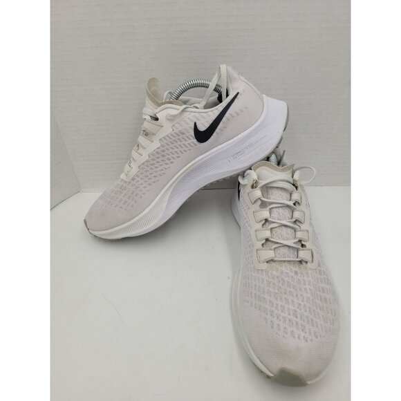 Nike Women's Air Zoom Pegasus 37 CJ0506 100 - White / Black Women's Size 7.5 - Picture 2 of 11